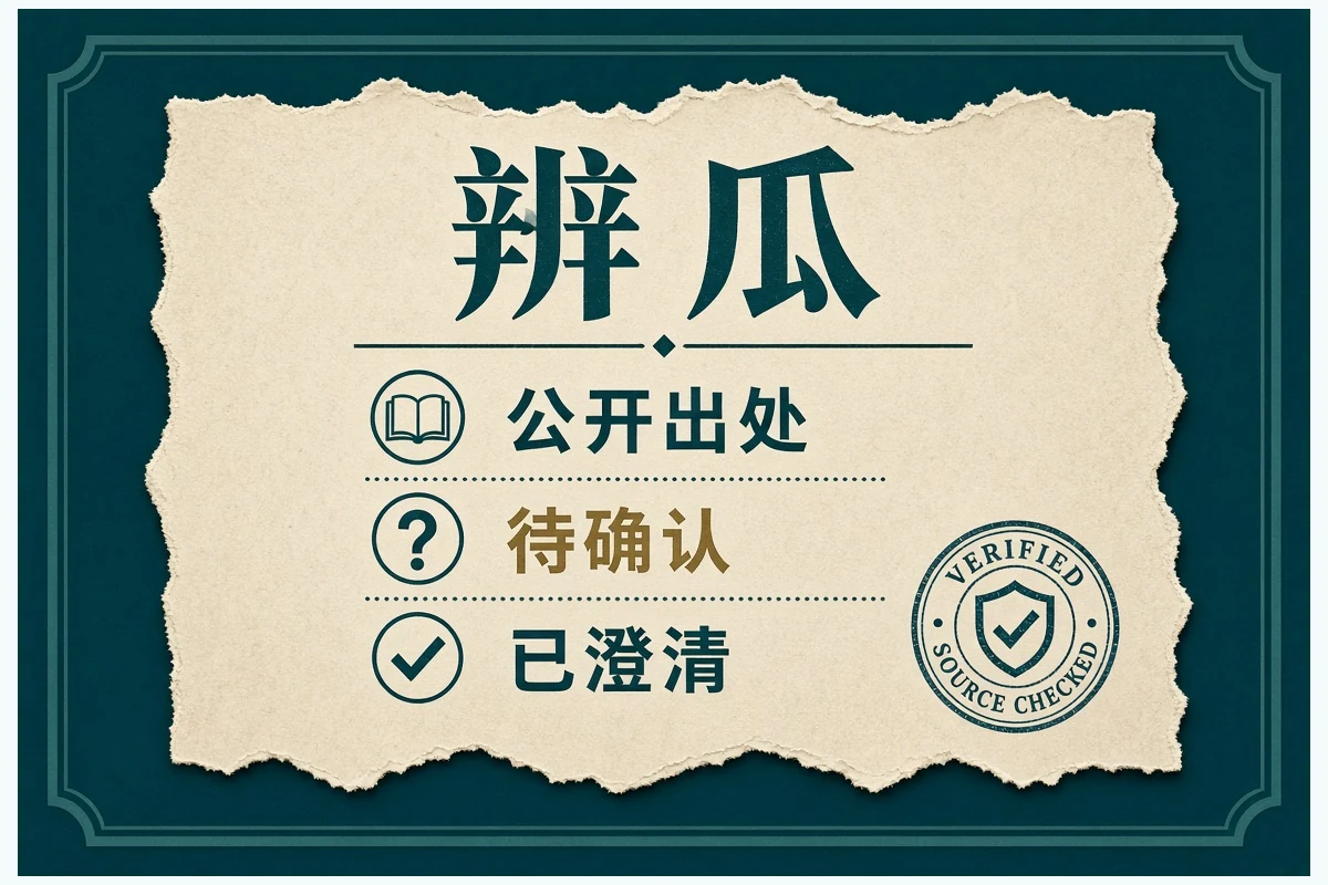 真伪对照